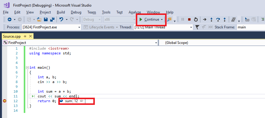 Решавање на задачи со Visual Studio/continue.png